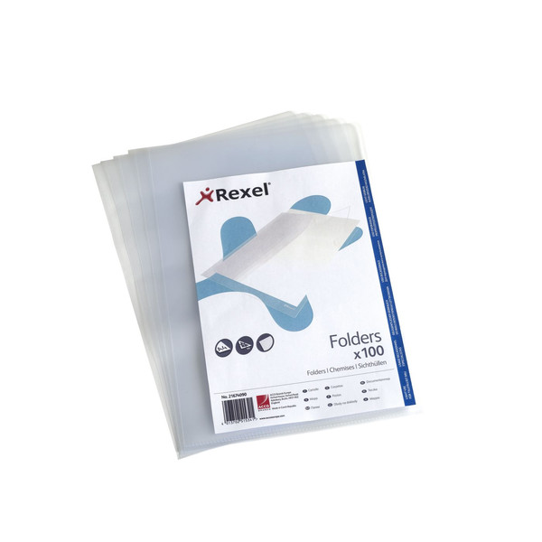 Rexel 21674090 210 x 297 mm (A4) Полипропилен (ПП) 100шт файл для документов