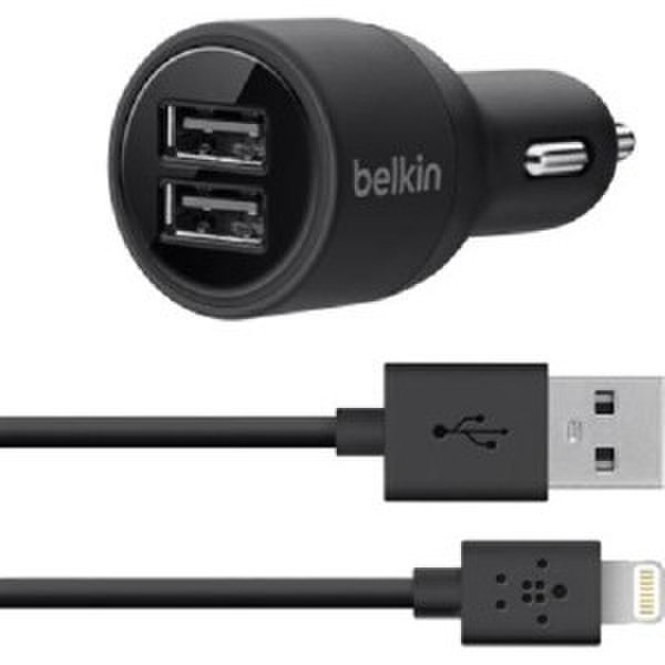 Belkin F8J071BT04-BLK Auto Black mobile device charger