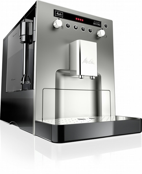 Melitta CAFFEO Bistro Espresso machine 1.8л 2чашек Cеребряный