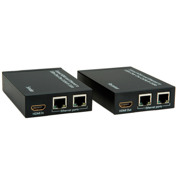 Value HDMI + LAN Extender over Twisted Pair 100 m