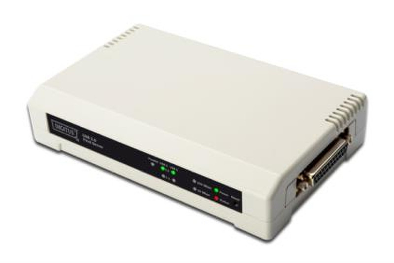 Digitus DN-13006-1 Ethernet-LAN Weiß Druckserver