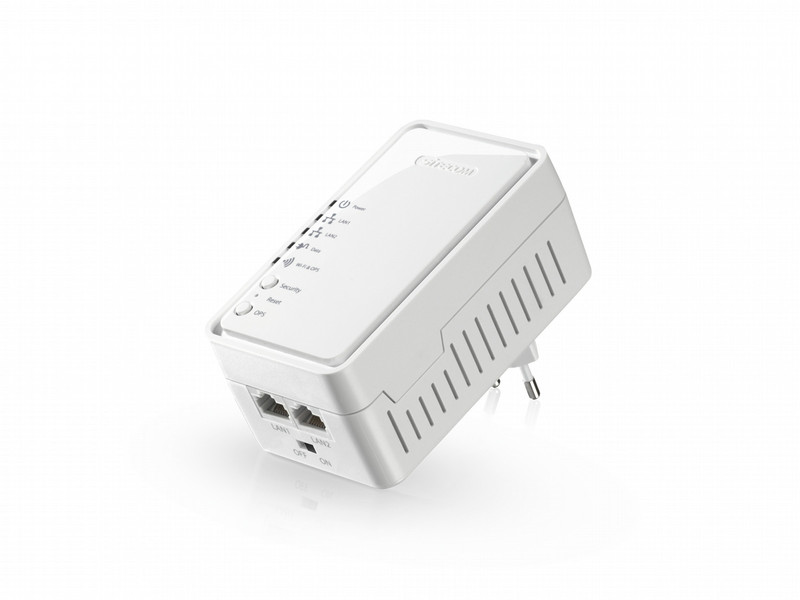 Sitecom LN-554 Wi-Fi Homeplug 500 Mbps 1 Pack PowerLine Netzwerkadapter