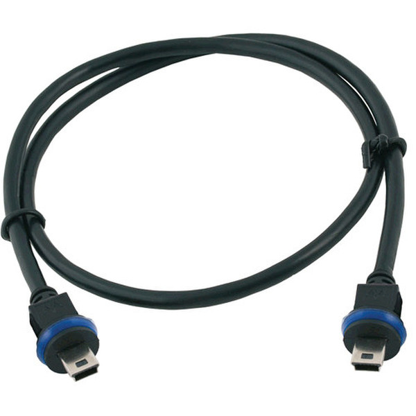 Mobotix MX-CBL-MU-EN-STR 2m 2m Micro-USB A Micro-USB A Black