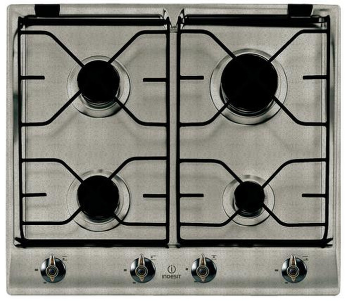 Indesit IP 640 S AV R built-in Gas Silver hob