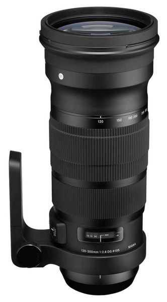 Sigma 120-300mm F2.8 DG OS HSM SLR Tele zoom lens Black