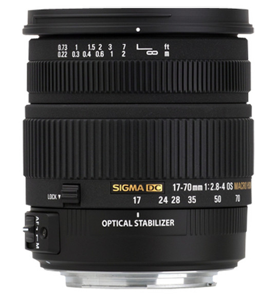 Sigma 17-70mm F2.8-4 DC Macro OS HSM Macro lens Черный