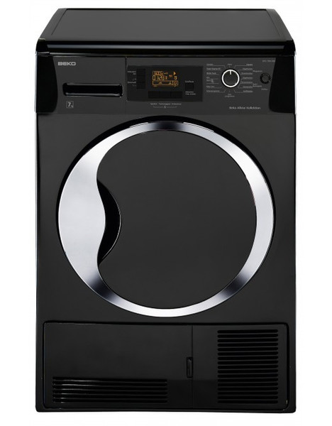 Beko DPU 7304 XEB Отдельностоящий Фронтальная загрузка 7кг A+ Черный сушилка для белья