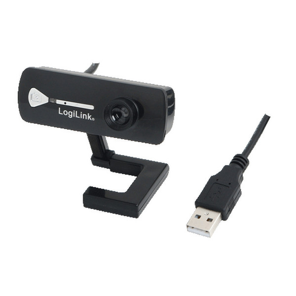 LogiLink UA0172 8MP 640 x 480pixels USB 2.0 Black webcam