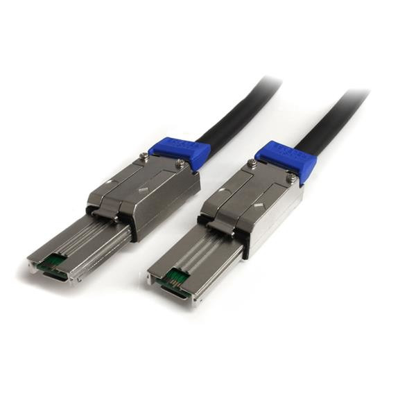 StarTech.com Externes Mini SAS Kabel SFF-8088 auf SFF 8088 3m - Serial Attached SCSI Stecker/Stecker