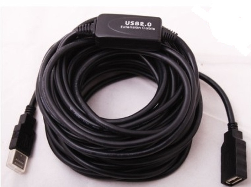 S-Link USB 2.0, 10m 10m USB A USB A Schwarz