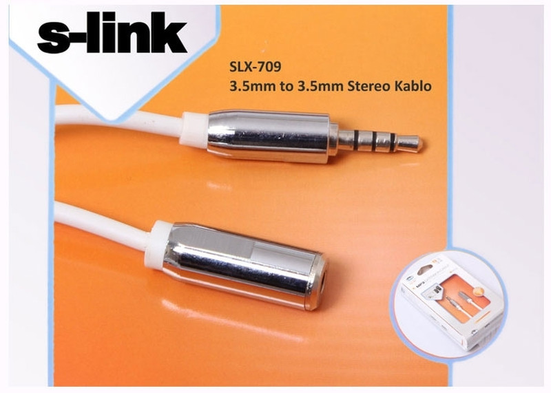 S-Link 3.5mm - 3.5mm, M/F