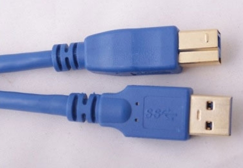 S-Link USB 3.0, 1.5m 1.5м USB A USB B Синий