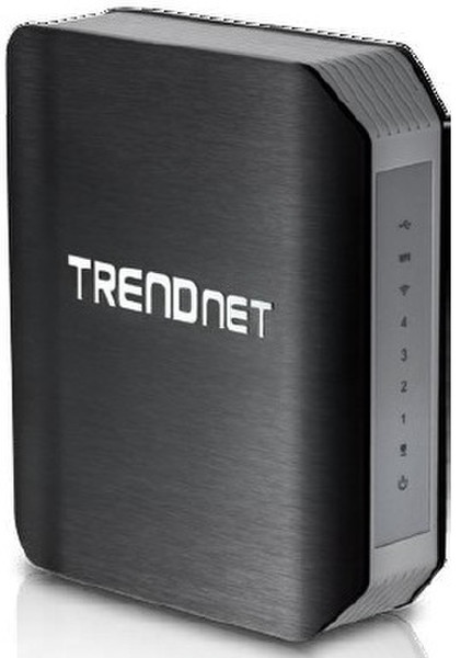 Trendnet TEW-811DRU Dual-band (2.4 GHz / 5 GHz) Gigabit Ethernet Black wireless router