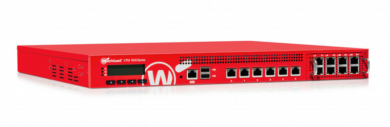 WatchGuard XTM 1520 1U 14000Mbit/s Firewall (Hardware)