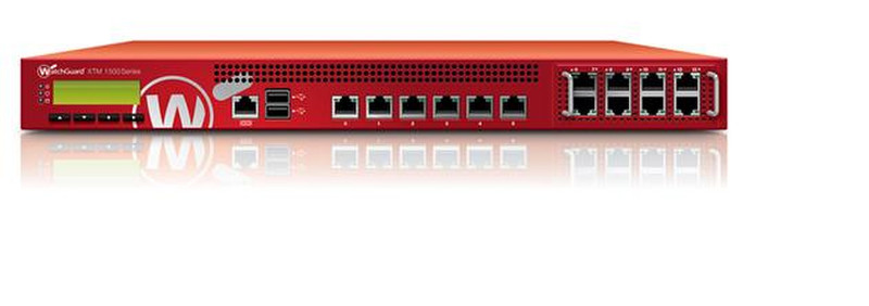 WatchGuard XTM 1520-RP + 1Yr NGFW Bun 1U 14Mbit/s hardware firewall