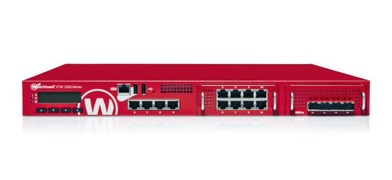 WatchGuard XTM 2520 1U 35000Mbit/s Firewall (Hardware)