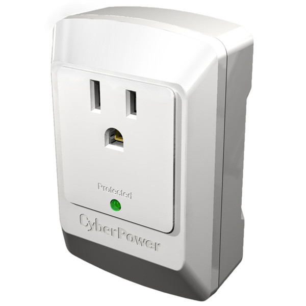 CyberPower CSB100W 1AC outlet(s) 125V White surge protector