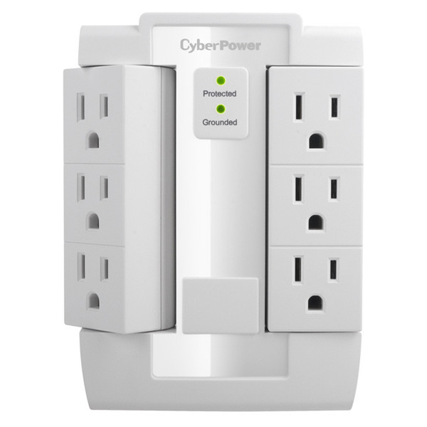 CyberPower CSB600WS 6AC outlet(s) 125V White surge protector