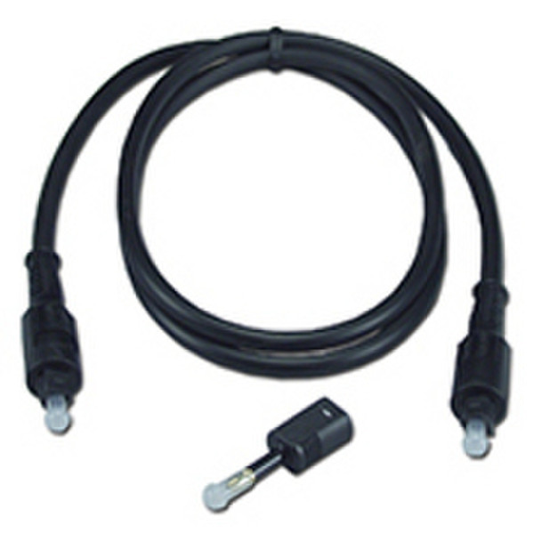 QVS FCTK-50K 15.2м TOSLINK TOSLINK Черный аудио кабель