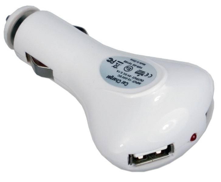 QVS USBCC-K3 Авто Белый зарядное для мобильных устройств