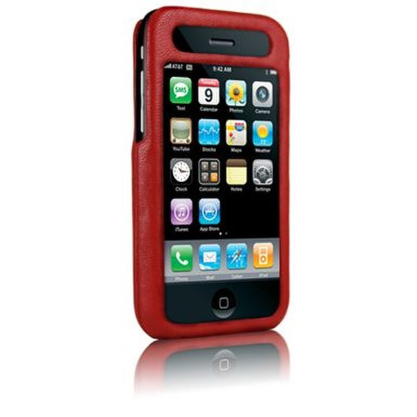 Case-mate iPhone 3G / 3GS Signature Leather Case Red