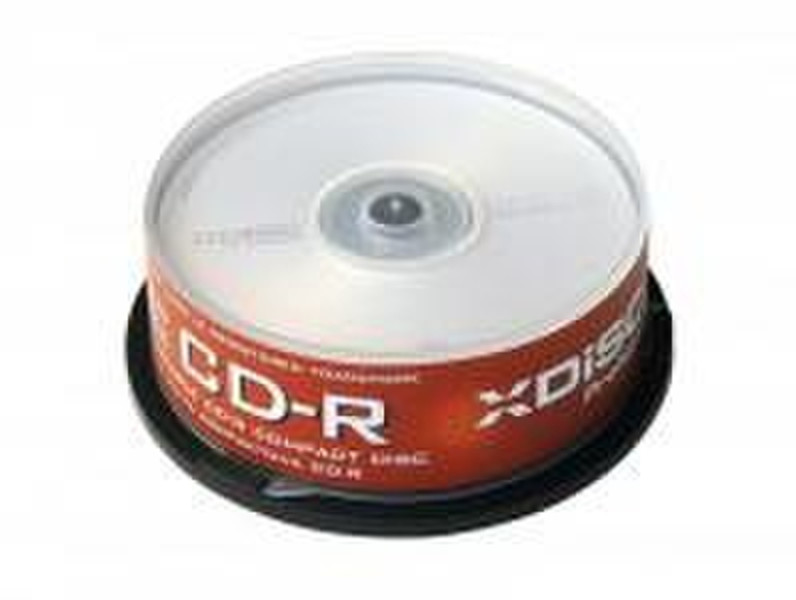 XDISC CD - R Professional 800MB 52X Cake 25pcs. CD-R 800MB 25Stück(e)