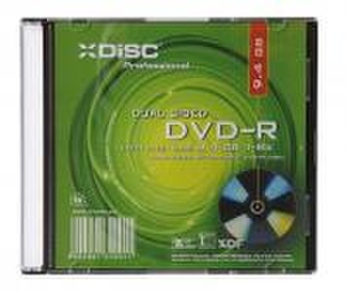 XDISC DVD - R Professional DUAL SIDED 9.4GB 8X 9.4GB DVD-R 1pc(s)