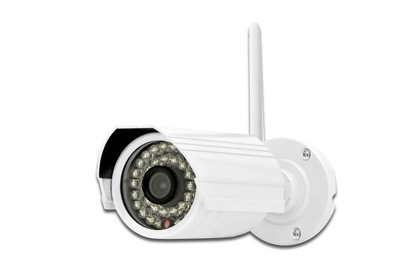 Digitus OptiMax IP security camera indoor & outdoor Bullet White