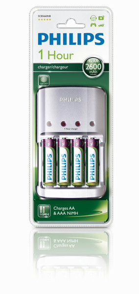 Philips MultiLife Зарядное устройство для аккумуляторов SCB5660NB/12