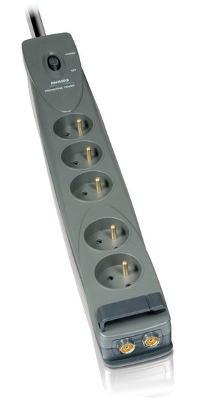 Philips SPN6510 Home theater 5 outlets Surge protector