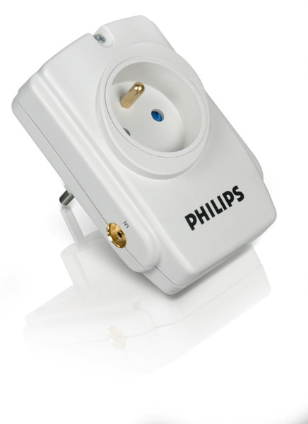 Philips SPN3110 Wall tap 1 outlet Surge protector