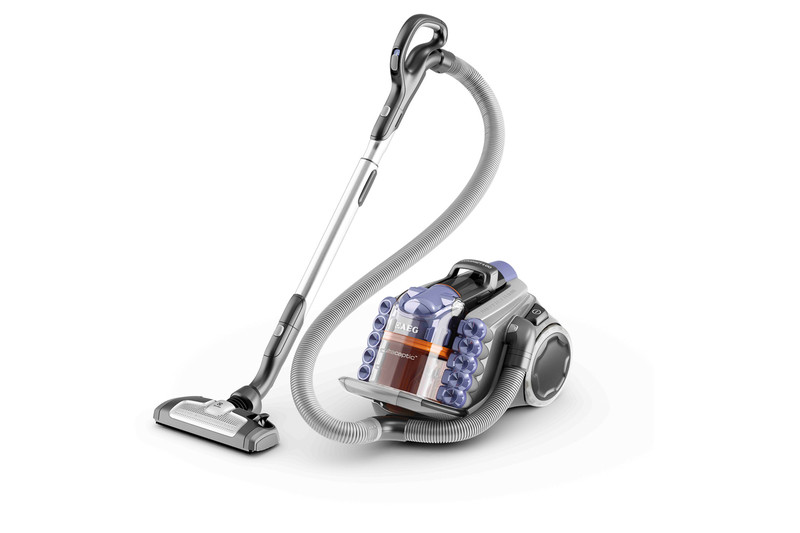 AEG UCORIGIN Cylinder vacuum 1400W Blue,Metallic