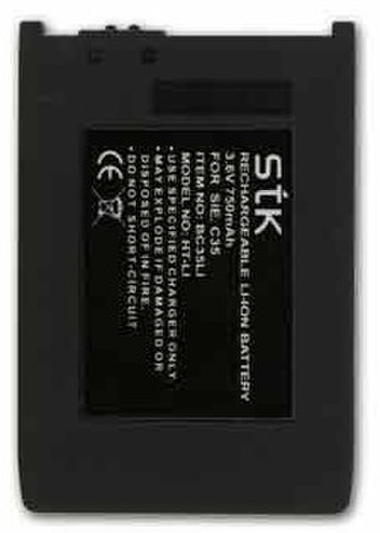 Nexxus 5051495003682 Lithium-Ion 750mAh 3.6V rechargeable battery