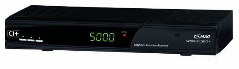 Comag SL900HD USB CI+ Спутник Full HD Черный приставка для телевизора