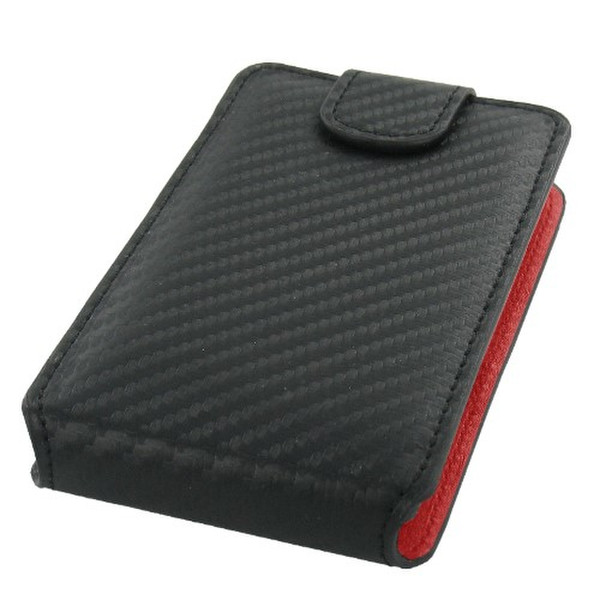 G-Mobility GRGMLCDXSX10 Флип Черный, Красный чехол для мобильного телефона
