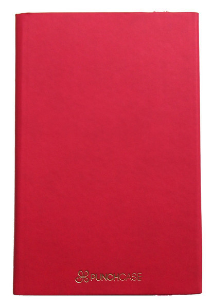 PUNCHCASE Barberry Easel Folio Cherry,Red