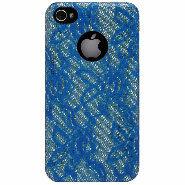 TrueCarbon TCIPH4BURLE-BL Cover case Синий чехол для мобильного телефона