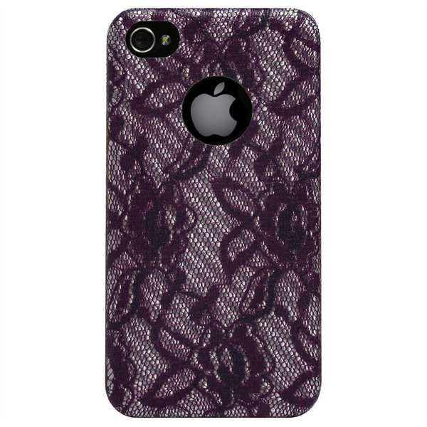 TrueCarbon TCIPH4BURLE-PU Cover Purple mobile phone case