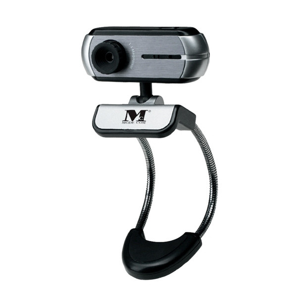 Modecom MC-1.3M 1.3MP 1280 x 1024Pixel USB 2.0 Schwarz, Silber Webcam