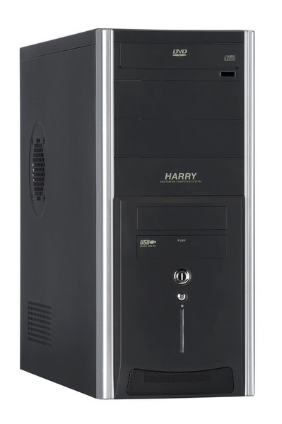 Modecom HARRY MIDI & FEEL III - 400 ATX Midi-Tower Черный системный блок