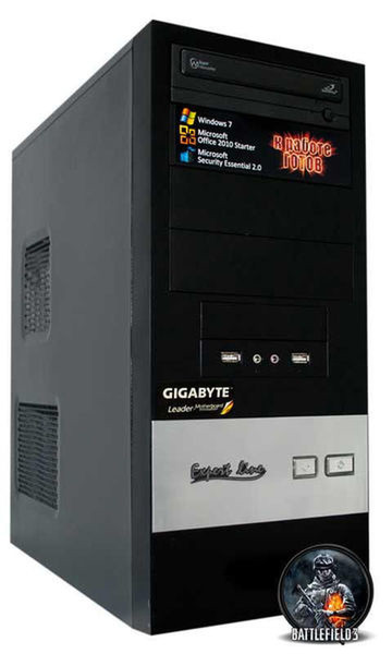 Expert line EXD003UG 2.9GHz i5-2310 Tower Black,Silver PC PC