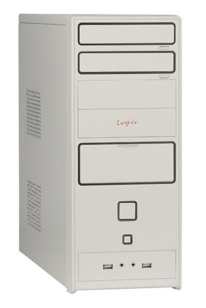 Modecom Logic B14, White & FEEL - 400ATX 400W 2.2 PFC Midi-Tower 400Вт Белый системный блок