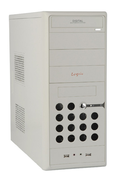 Modecom Logic B11, White & FEEL - 350ATX 350W 2.2 PFC Midi-Tower 350Вт Белый системный блок