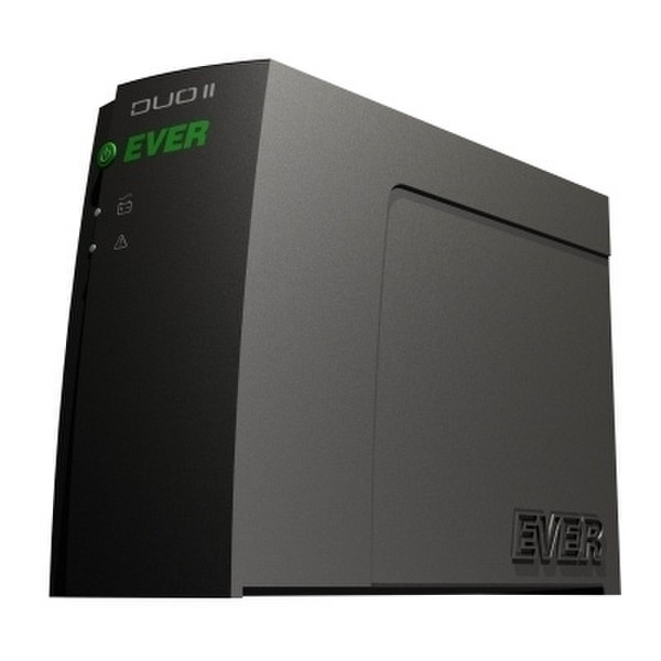 Ever DUO II 350 350VA Black uninterruptible power supply (UPS)