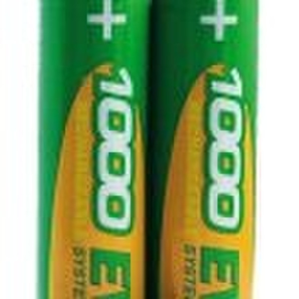 Ever 1000 AAA, 2 batteries Nickel-Metal Hydride (NiMH) 1000mAh 1.2V rechargeable battery