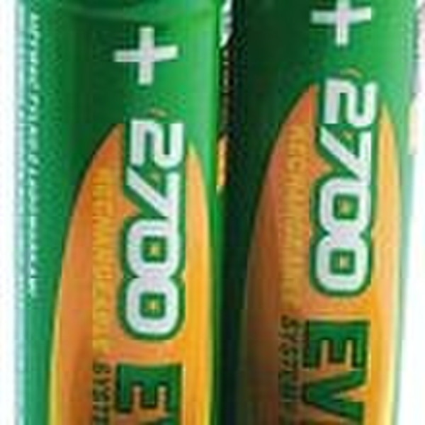 Ever 2700 AA, 2 batteries Nickel-Metal Hydride (NiMH) 2700mAh 1.2V rechargeable battery