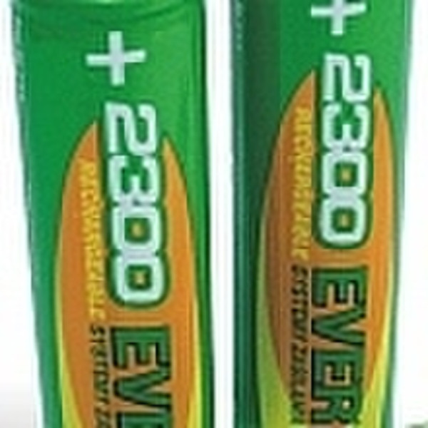 Ever 2300 AA, 2 batteries Nickel-Metal Hydride (NiMH) 2300mAh 1.2V rechargeable battery