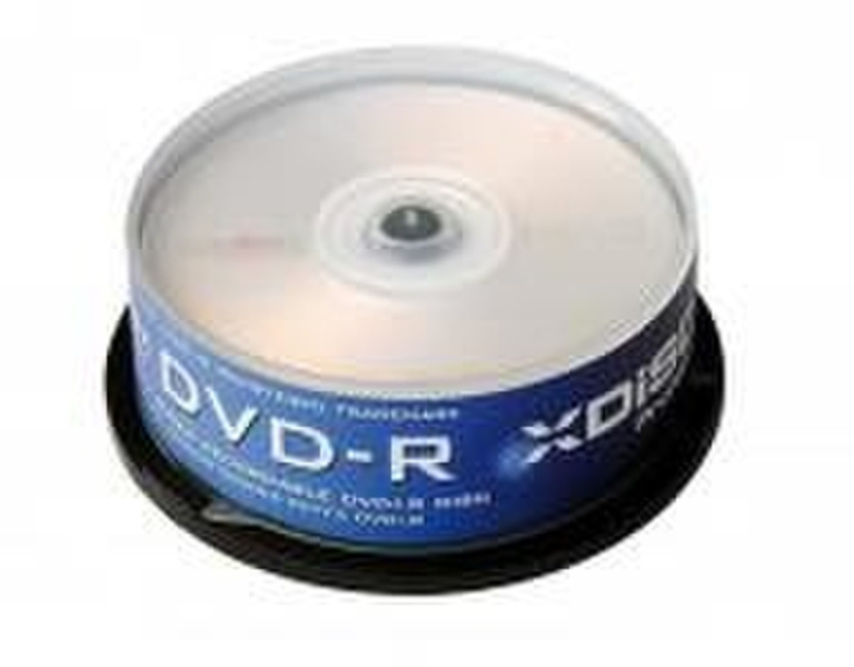 XDISC DVD - R Professional 4.7GB 8X Cake 25pcs. 4.7GB DVD-R 25Stück(e)