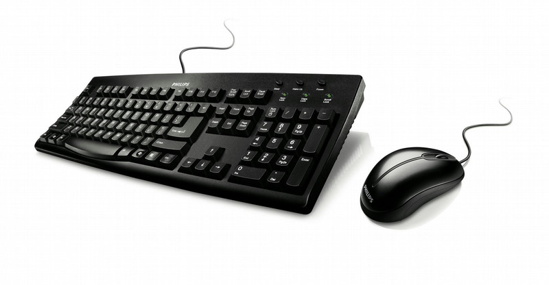 Philips SPT2700BM/58 USB QWERTY Черный клавиатура