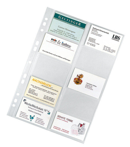 Veloflex 5341000 Прозрачный A4 карман для карточек